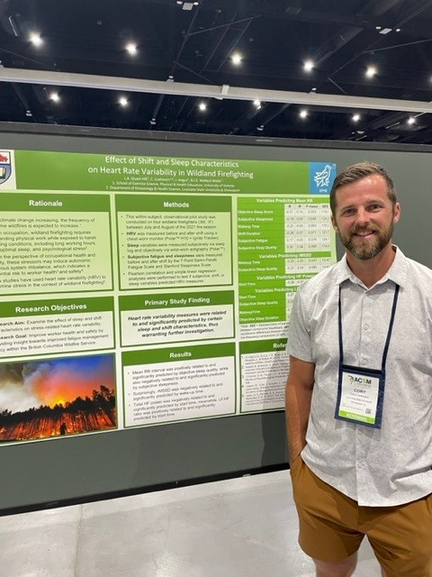 Dr. Cory Coehoorn, Associate Professor of Kinesiology and Health Science at LSU Shreveport presents three research studies at the 2022 American College of Sports Medicine Annual Meeting in San Diego, California