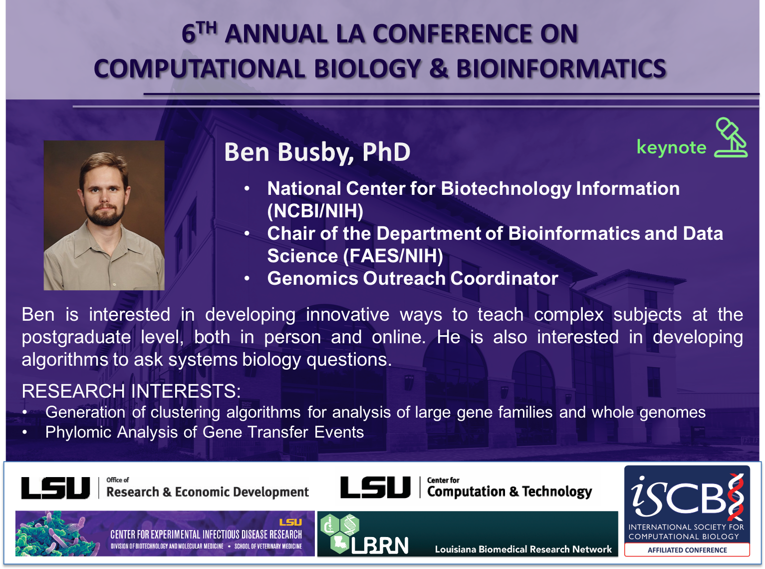 Ben Busby, PhD